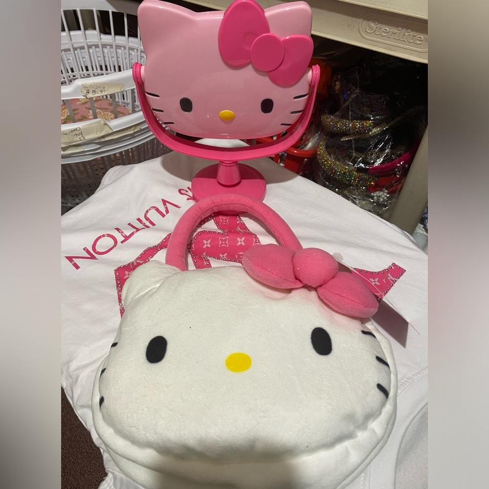 Hello Kitty Pink and White Kids Accessory Set